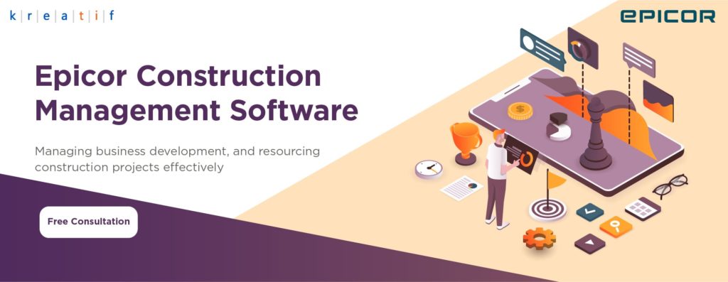 construction management erp software